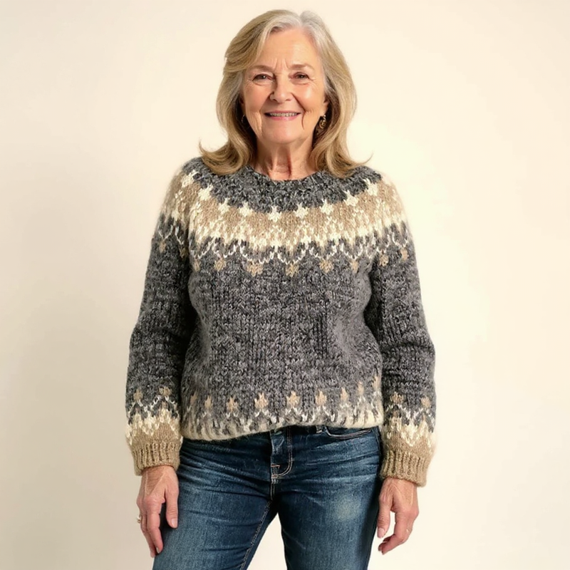 Klassischer Isländischer Wollpullover