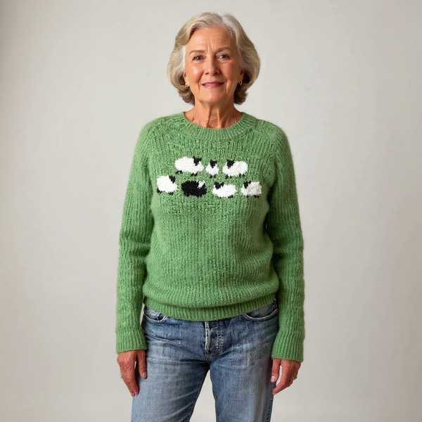 Klassischer isländischer Wollpullover