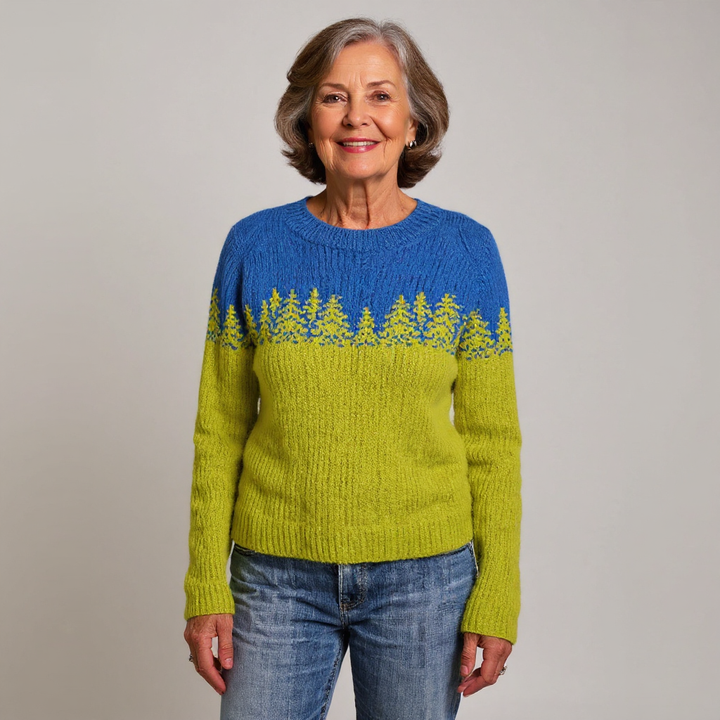 Klassischer isländischer Wollpullover
