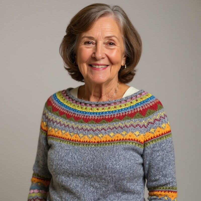 Klassischer isländischer Wollpullover