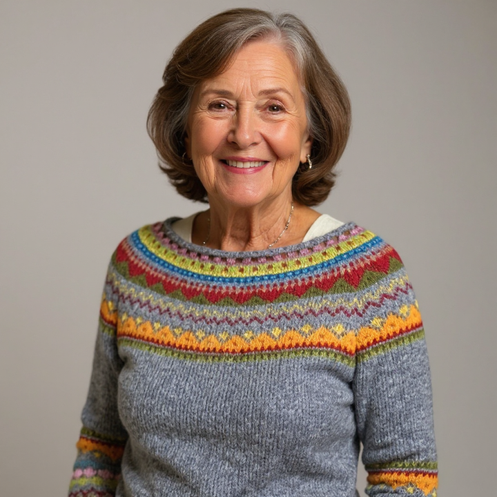 Klassischer isländischer Wollpullover