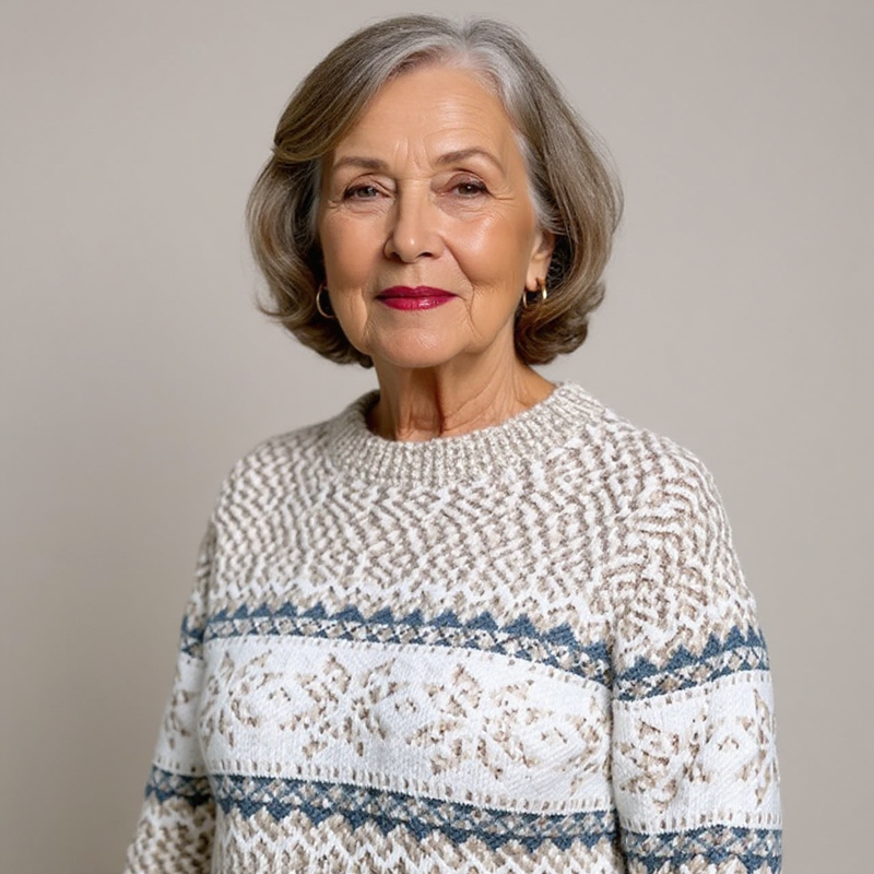 Klassischer Isländischer Wollpullover
