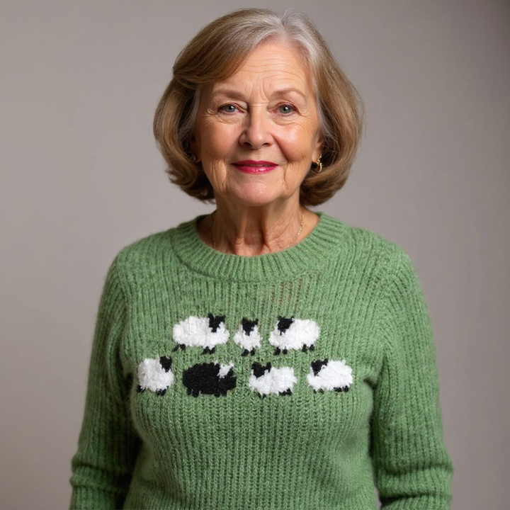 Klassischer isländischer Wollpullover