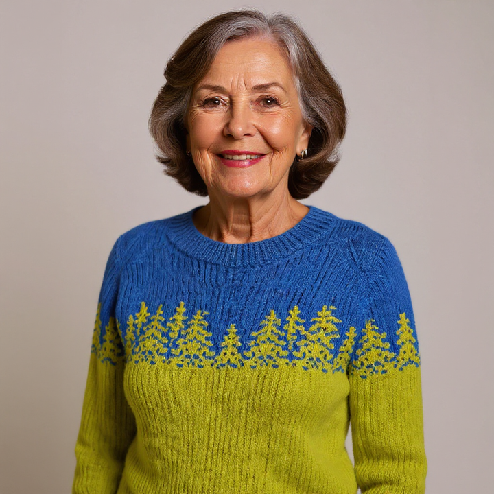 Klassischer isländischer Wollpullover