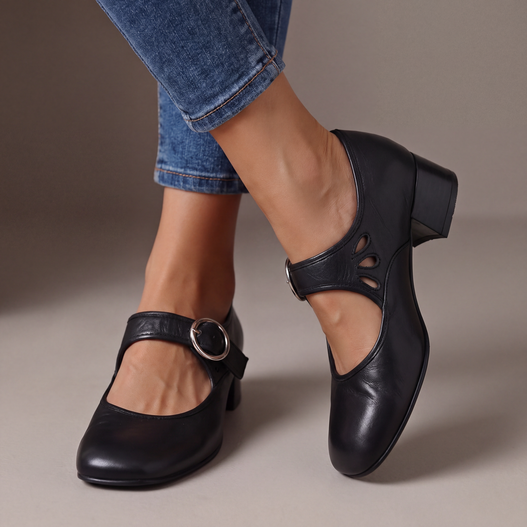 LOTTE | MARY JANES AUS WEICHEM LEDER