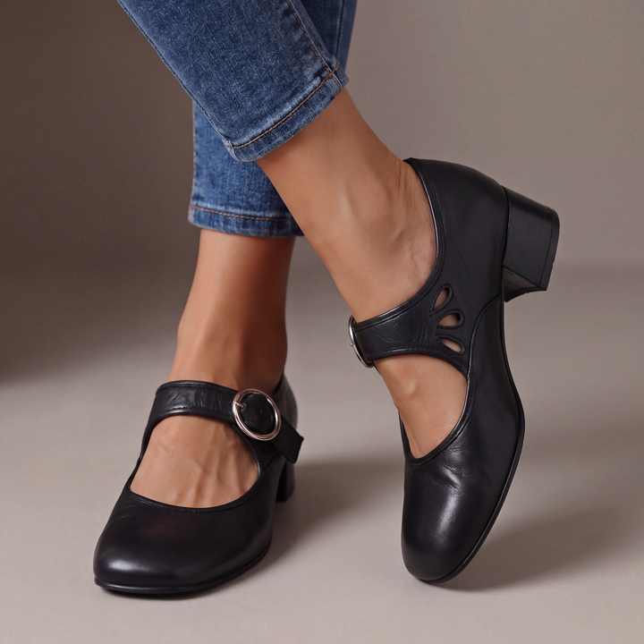 LOTTE | MARY JANES AUS WEICHEM LEDER
