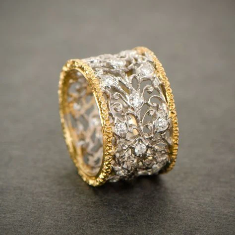 Mika - Vintage Zirkonium Ekblad Ring