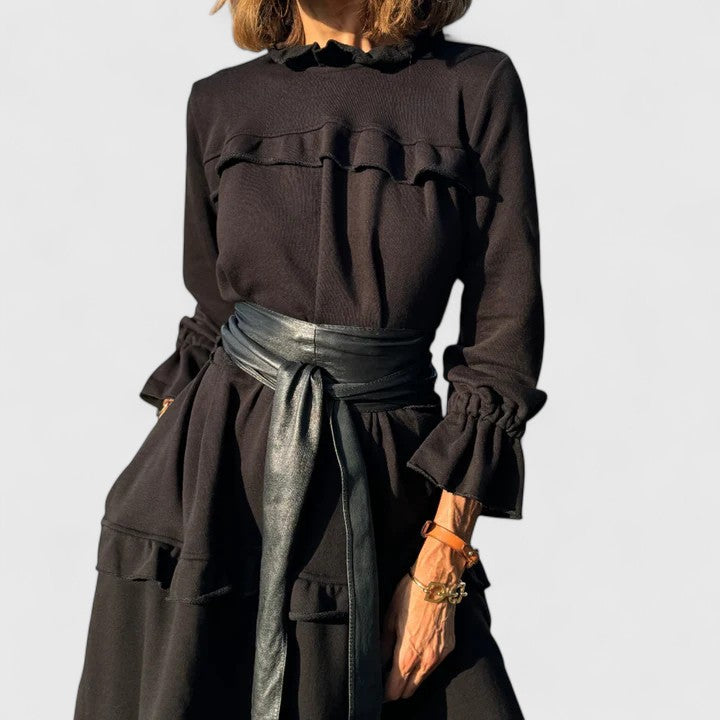Hennie | Verfeinerte Midi Kleid