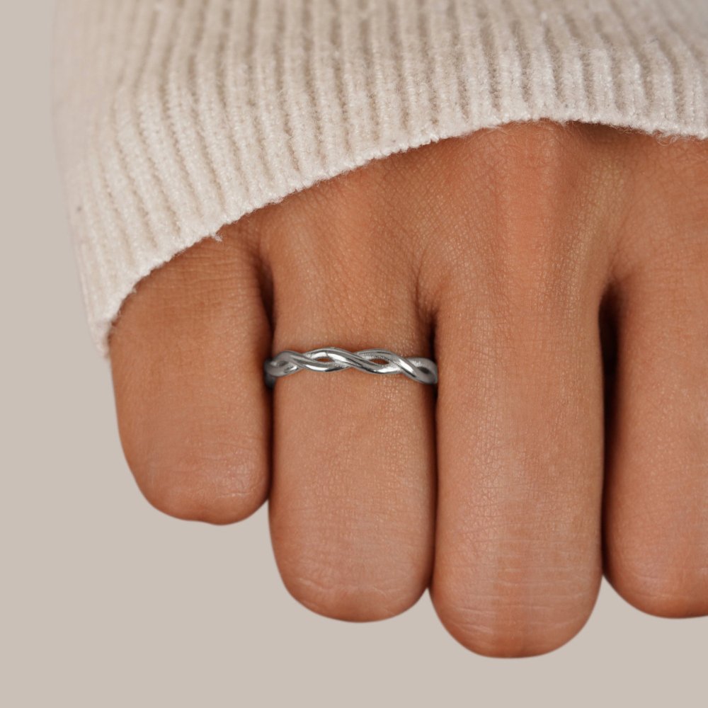 Drehender Infinity-Ring