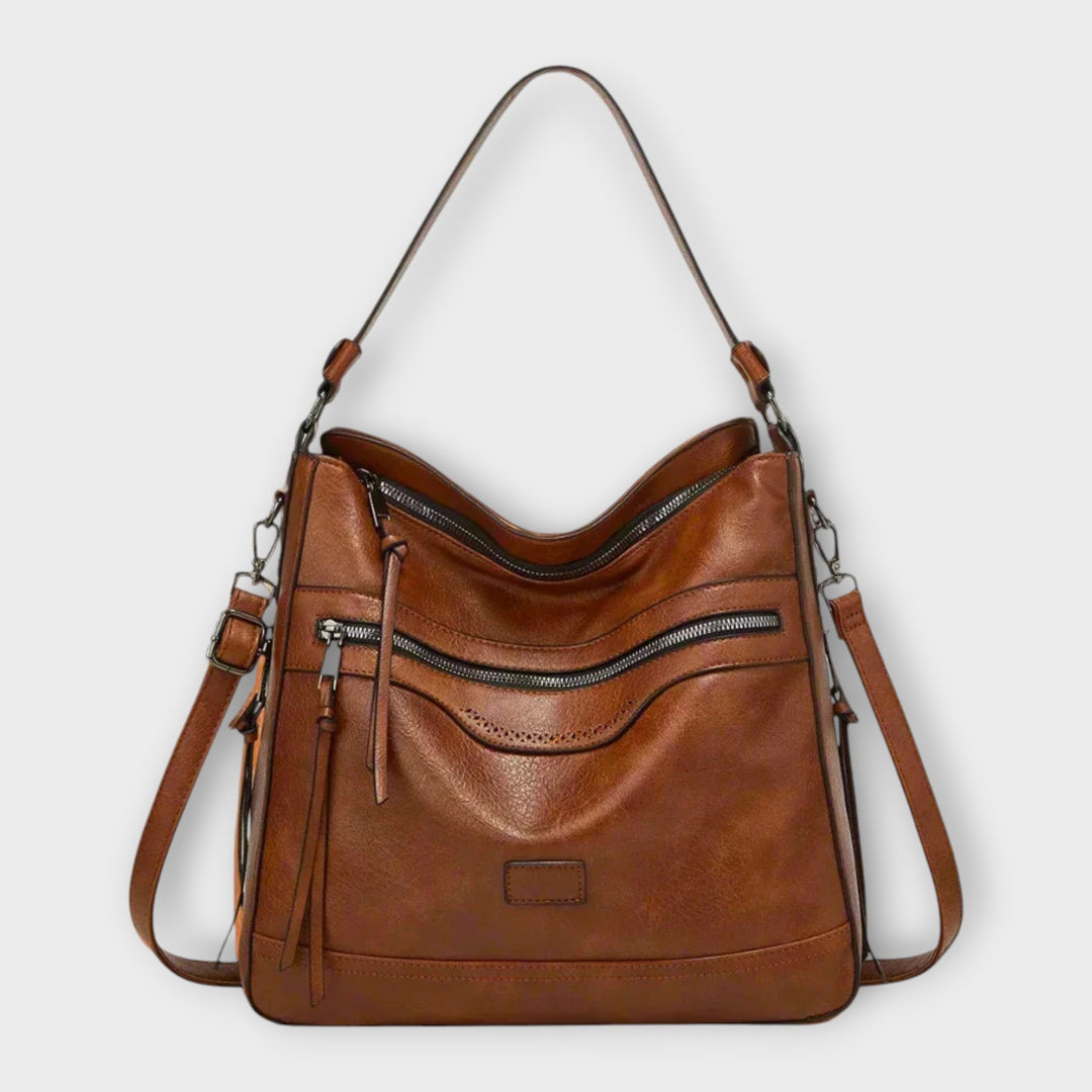 Aagje | Retro klassische Schultertasche