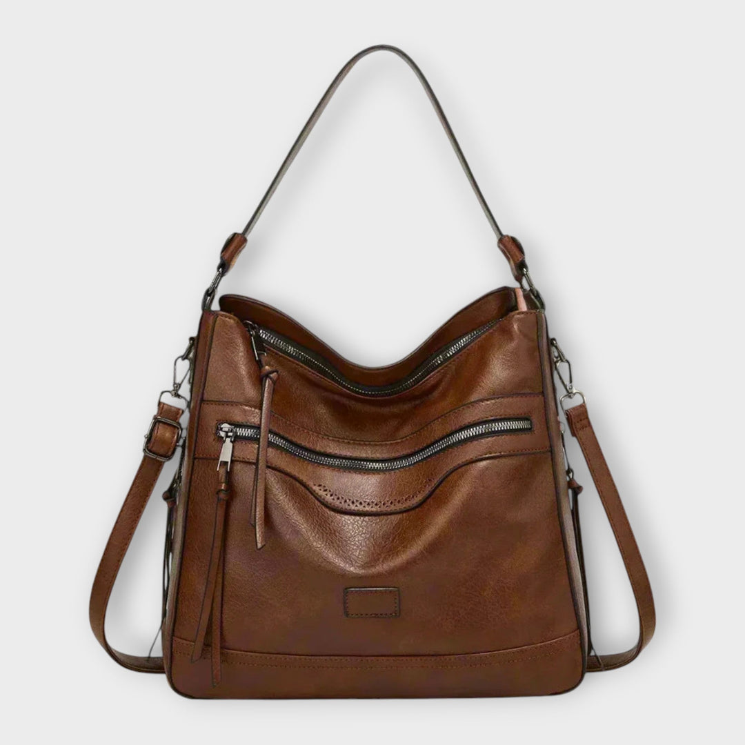 Aagje | Retro klassische Schultertasche