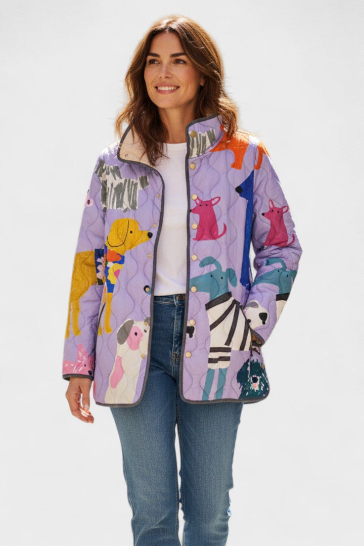 Gertrud | Bedruckte Jacke