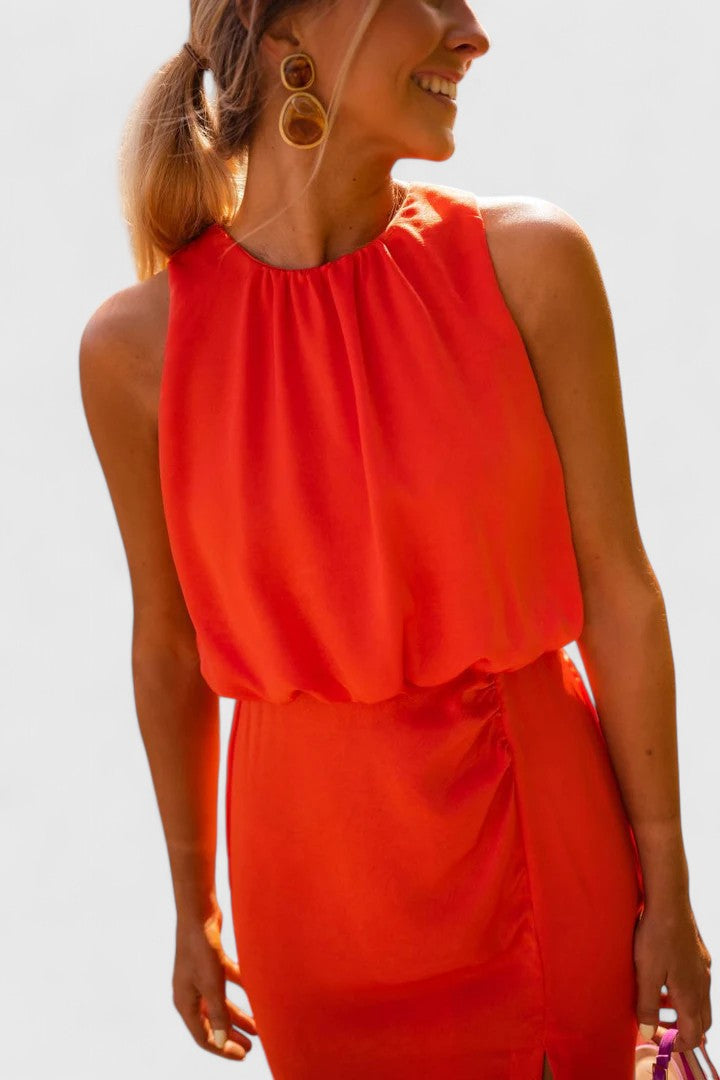 Rieke | Bequeme Midi Kleid