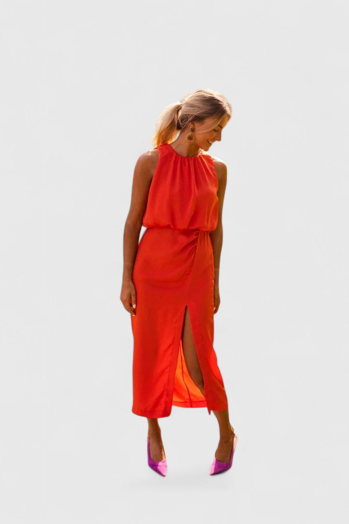 Rieke | Bequeme Midi Kleid