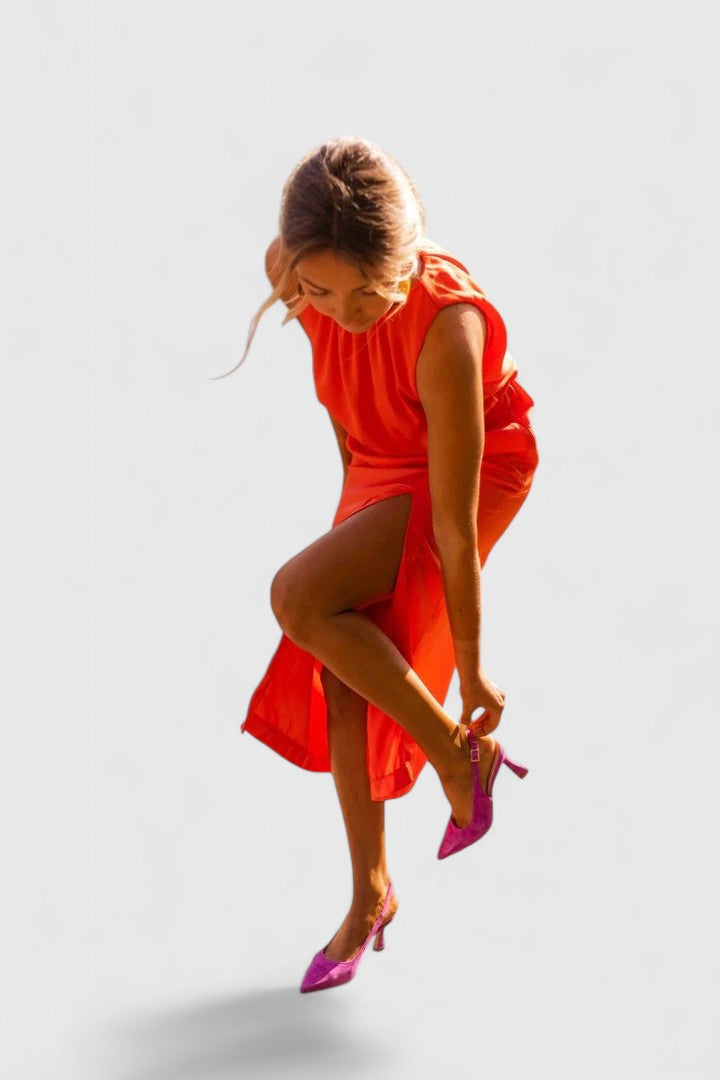 Rieke | Bequeme Midi Kleid