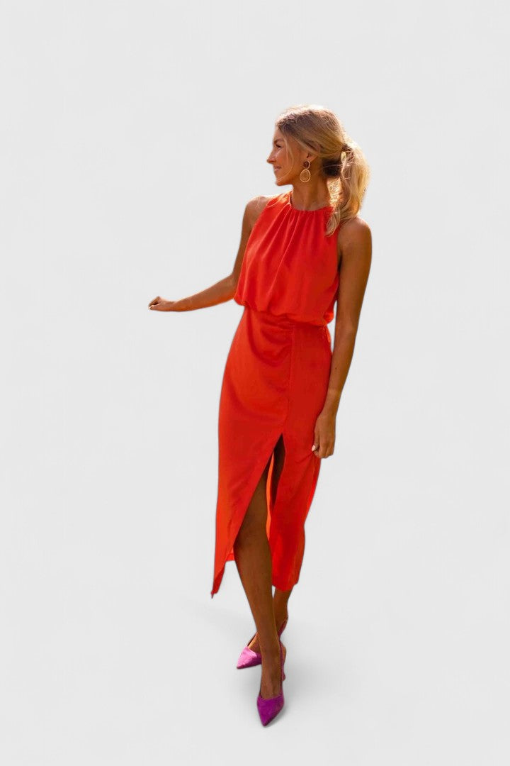 Rieke | Bequeme Midi Kleid
