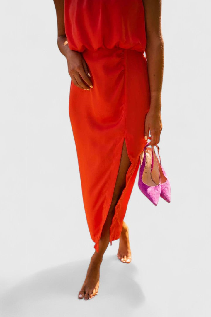 Rieke | Bequeme Midi Kleid