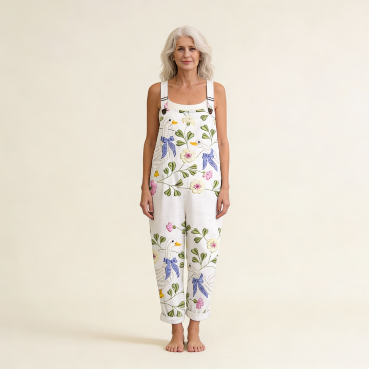 Zara | zarte Blumen Schwäne