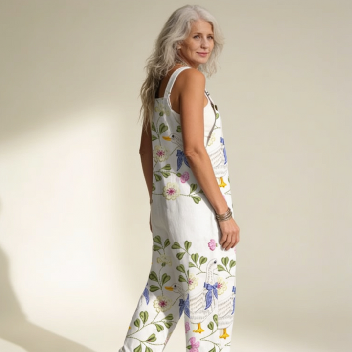 Zara | zarte Blumen Schwäne