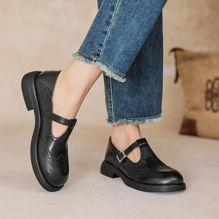 Wanda | Leder Mary Janes