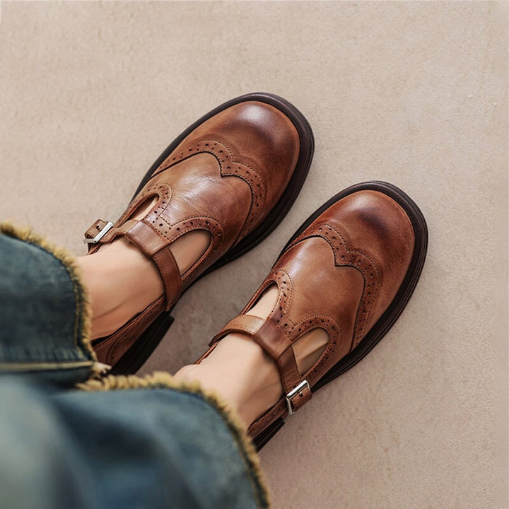 Wanda | Leder Mary Janes