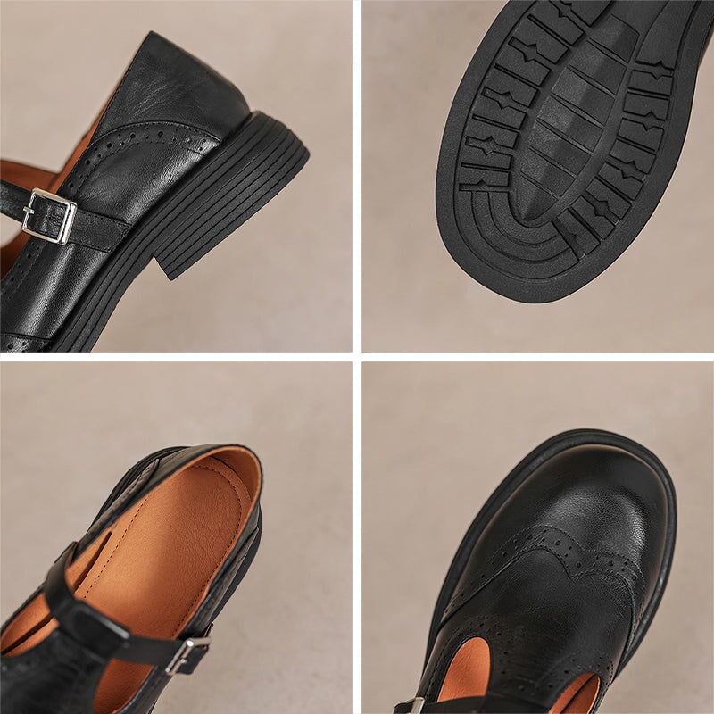 Wanda | Leder Mary Janes