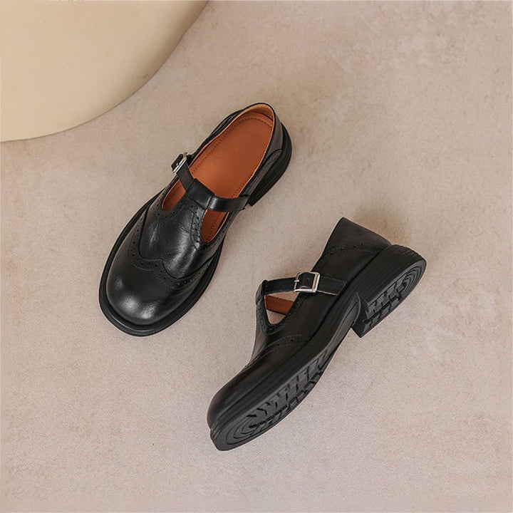 Wanda | Leder Mary Janes