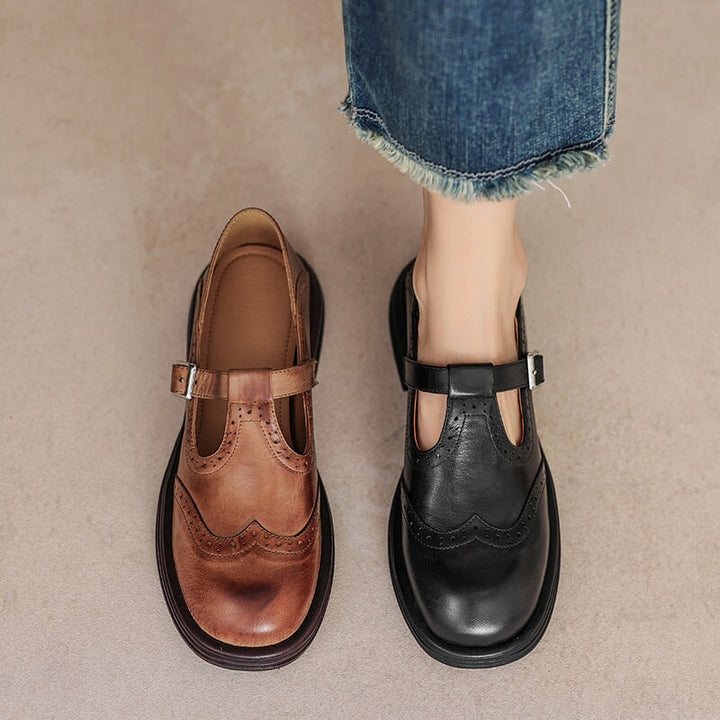 Wanda | Leder Mary Janes