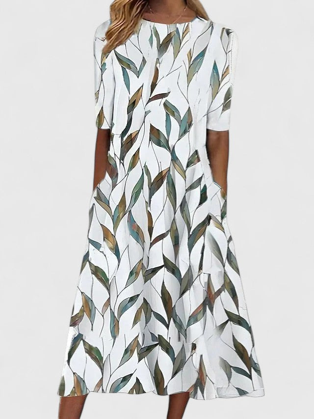 Sophie | Verfeinerte Midi-Kleid