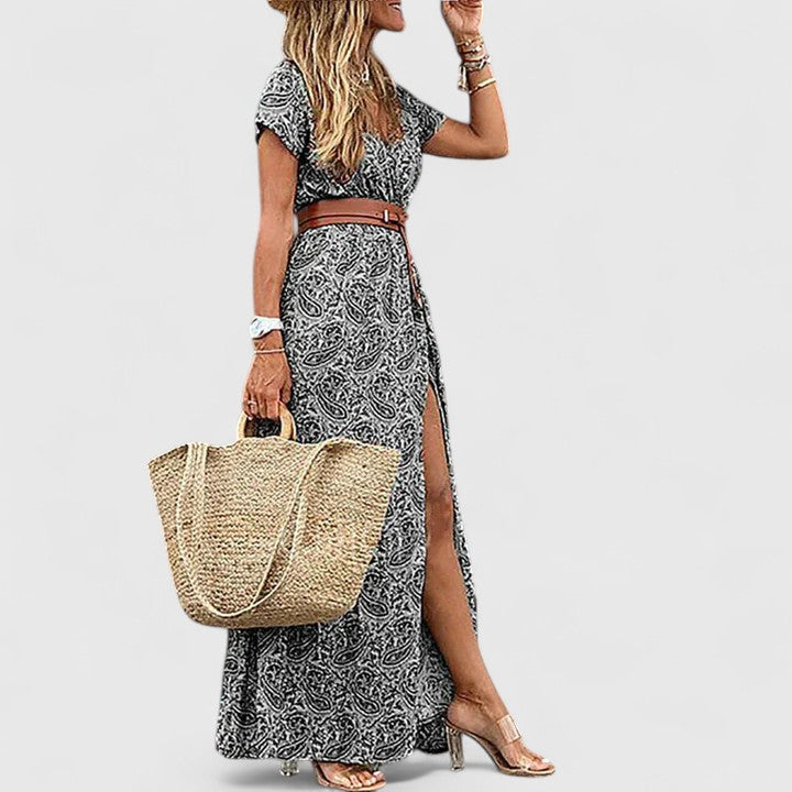 Caroline | Elegantes Maxi Boho Kleid