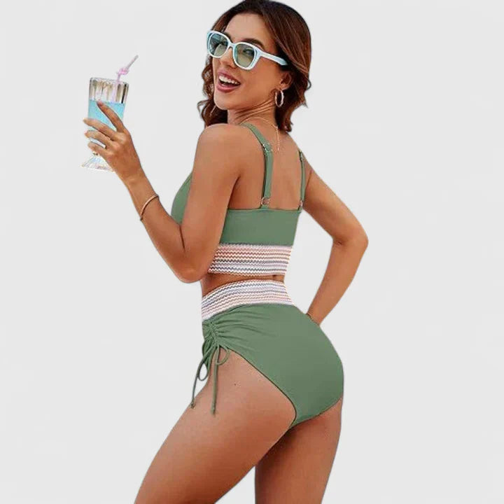 Yara | Elegantes Hohe Bikini Set