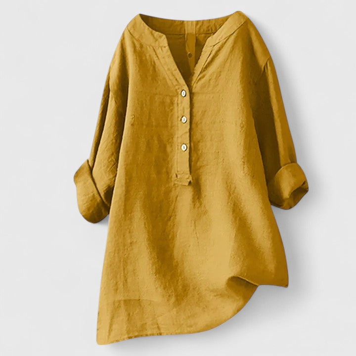 Famke | Elegante Bluse mit Knöpfen