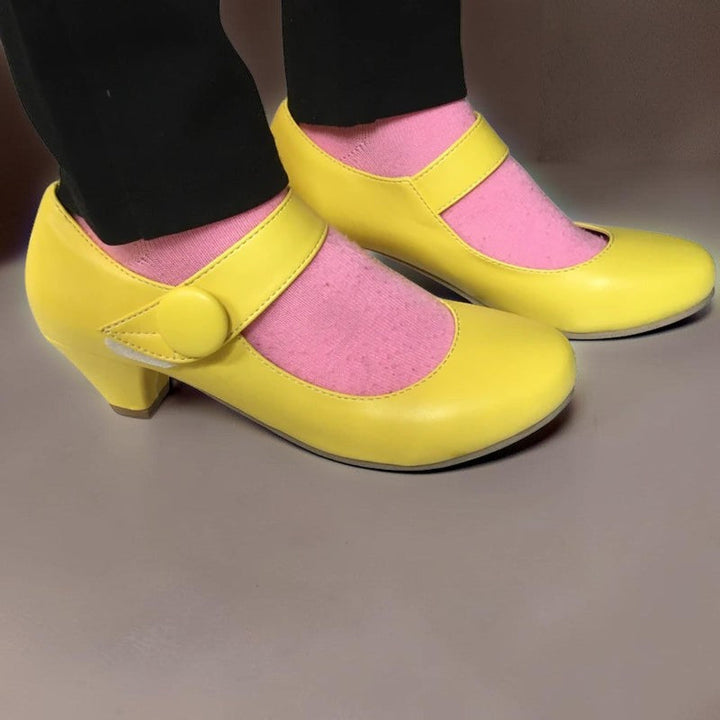 MAAIKE | MARY JANES MIT VERSTELLBAREM BLOCKHAK