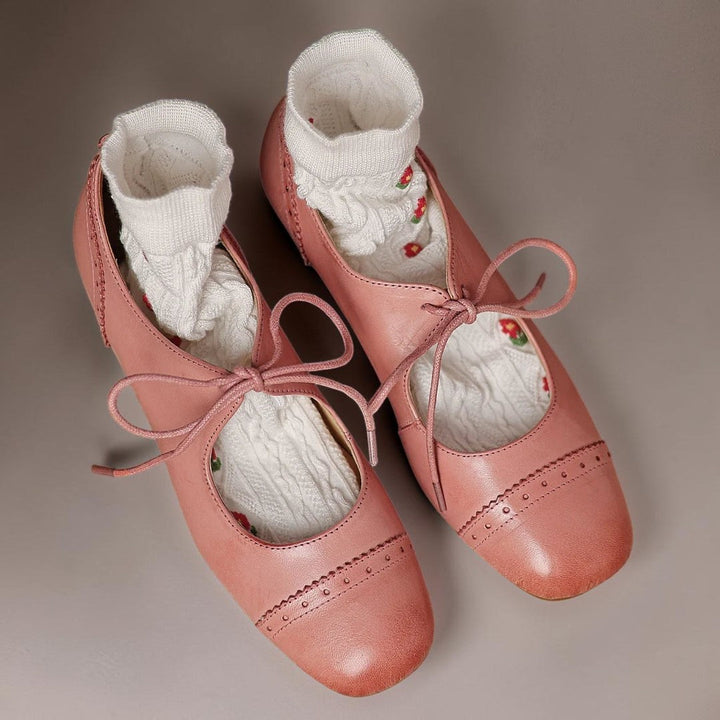 SARA | DERBY-SCHUHE AUS GRAVIERTEM LEDER