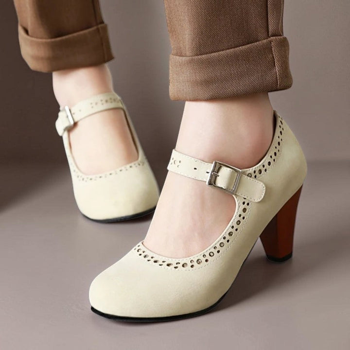 FLEUR | MARY JANES MIT VERSTELLBAREM ABSATZ