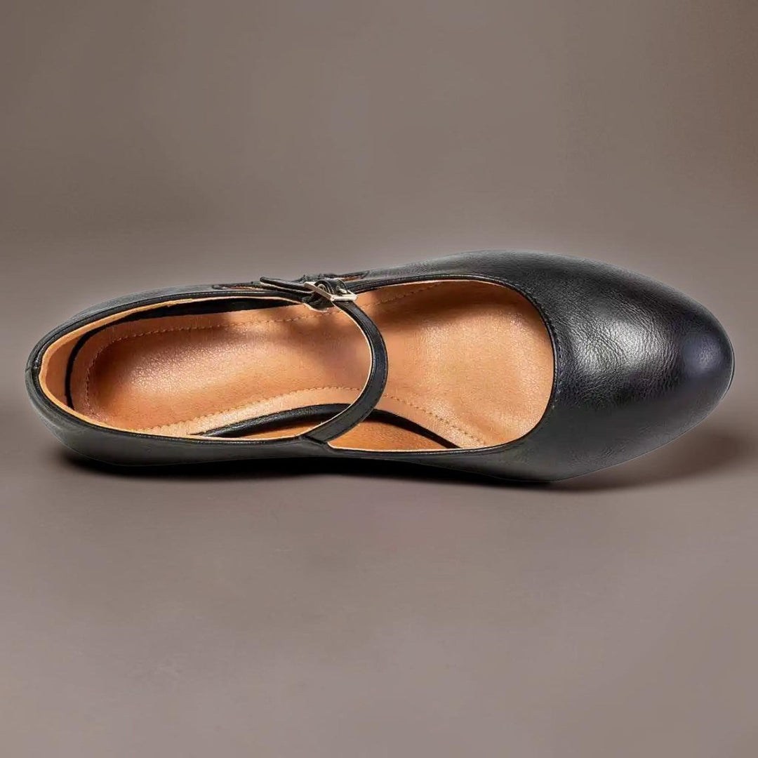 DELACROIX | Schwarze Pumps mit Geschlossener Spitze Sylvie