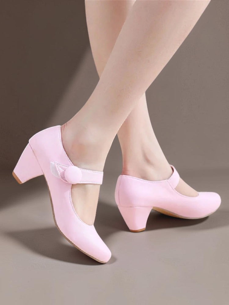 MAAIKE | MARY JANES MIT VERSTELLBAREM BLOCKHAK