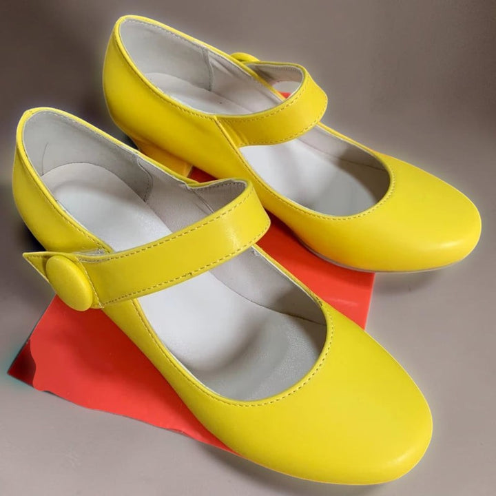 MAAIKE | MARY JANES MIT VERSTELLBAREM BLOCKHAK