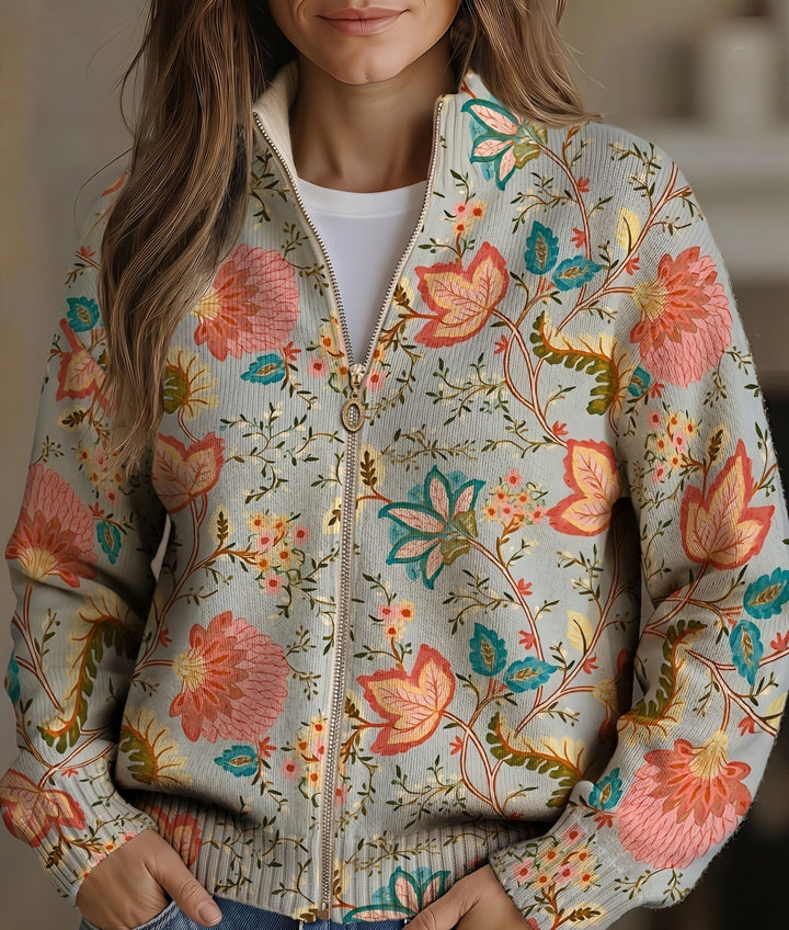 Hailey - Vintage Blumen Gartenprint
