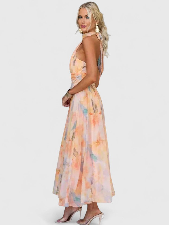 Sabrina | Verfeinerte Midi Kleid