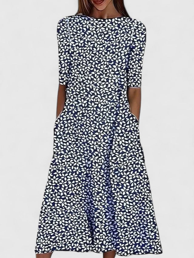 Sophie | Verfeinerte Midi-Kleid